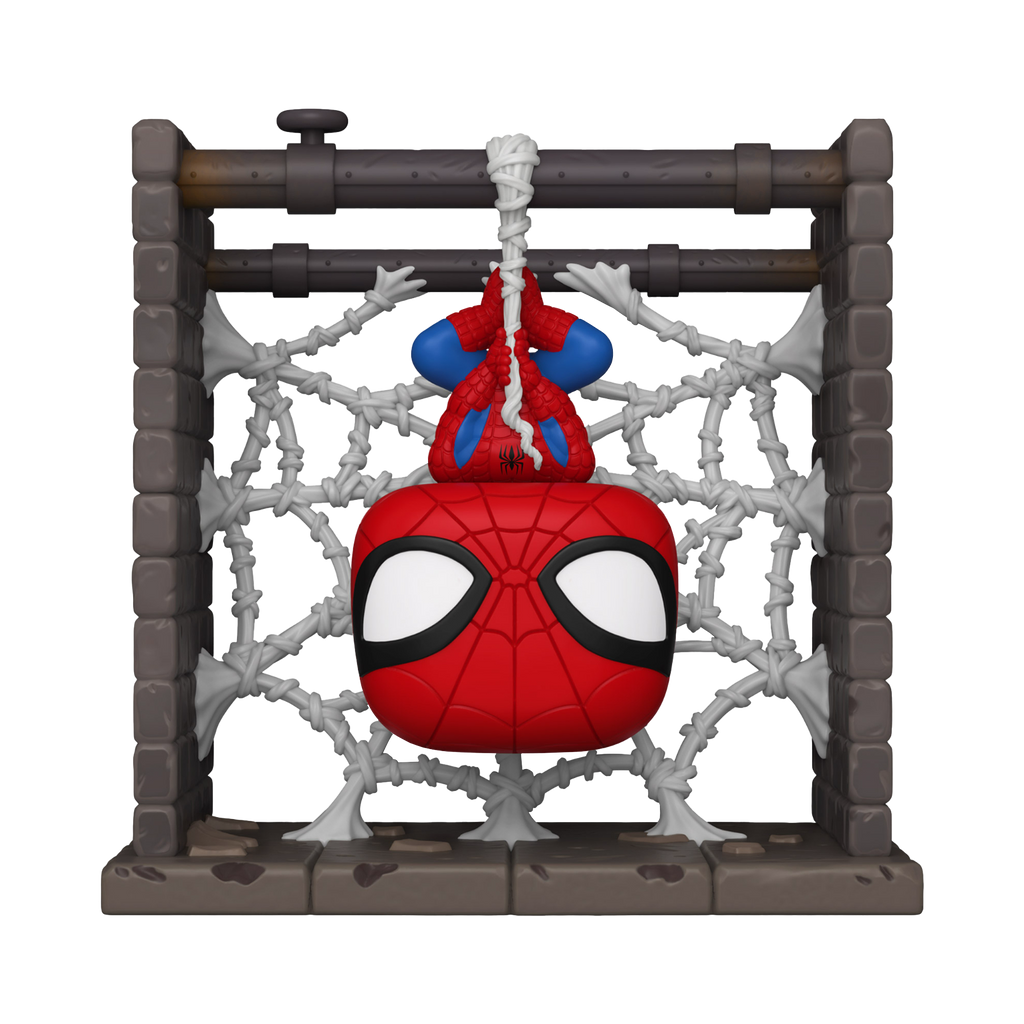 Funko Pop! Deluxe: Marvel - Spider-Man (Hanging From Web) (Special Edi