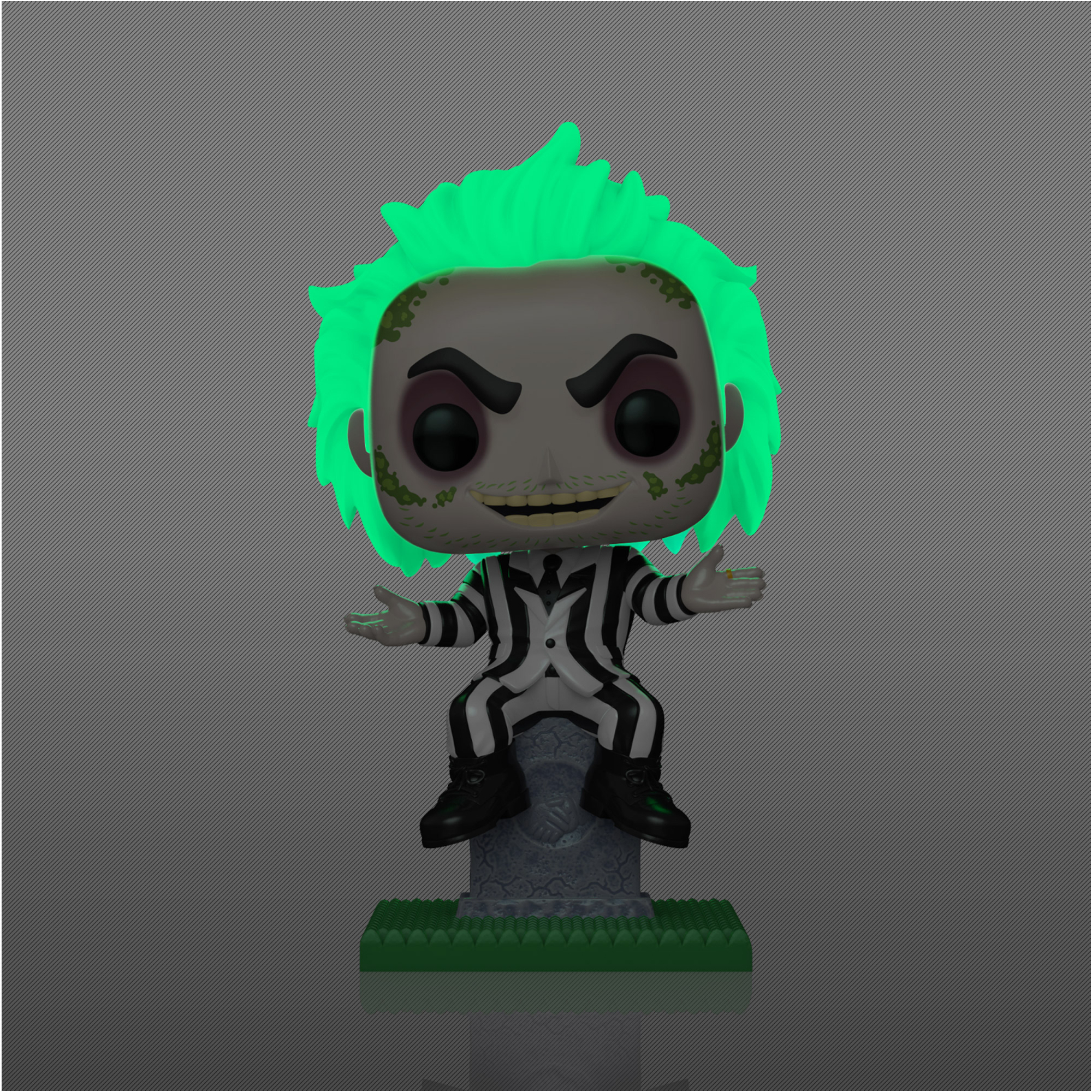 Funko Pop! Plus: Beetlejuice - Beetlejuice On Tombstone (Glow in the Dark - Special Edition) - KOODOO