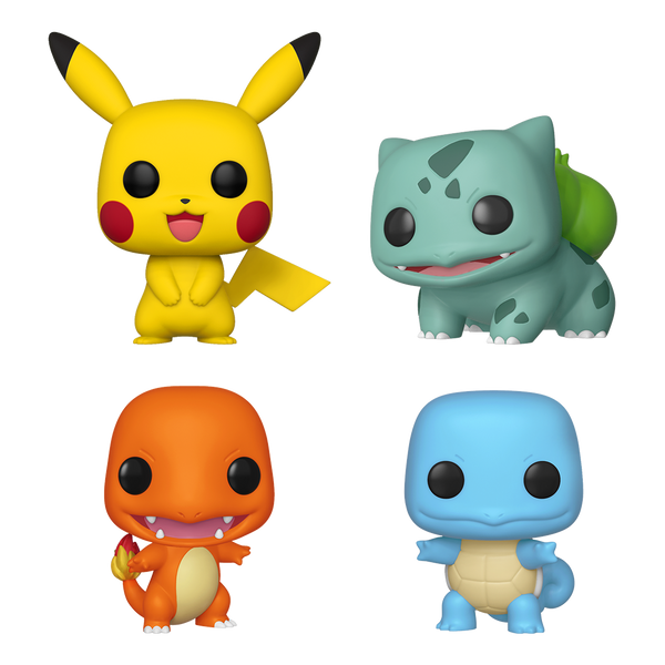 Funko POP! GAMES ポケモン 4点セット Funko Pop! Games: Pokemon - Pokemon Starters 4-Pack