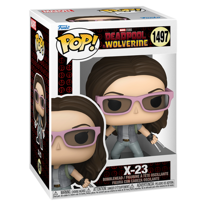 Funko Pop! Marvel Studios Deadpool & Wolverine - X-23 with Sunglasses - KOODOO