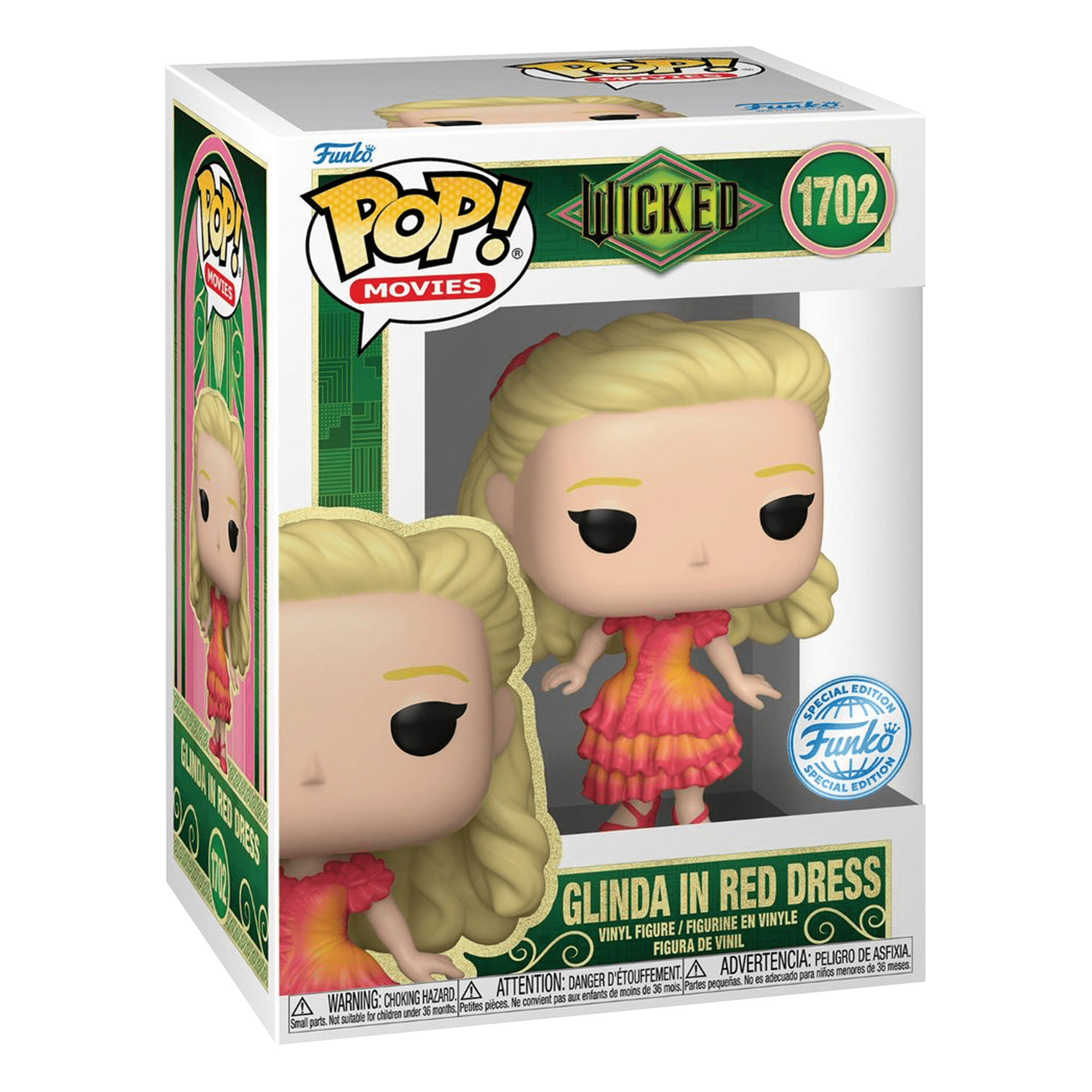 Funko Pop! Movies: Wicked - Glinda In Red Dress (Special Edition) - KOODOO