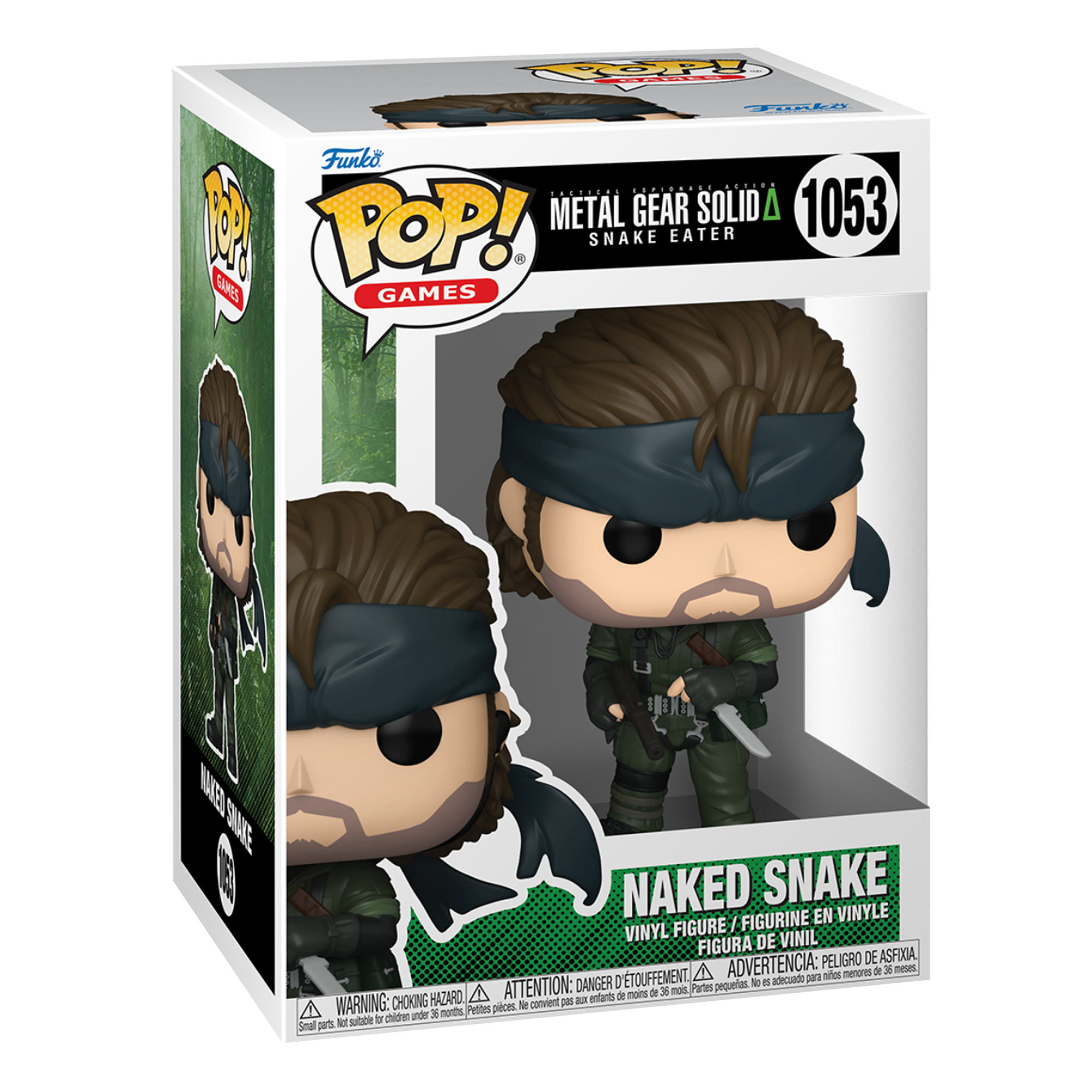 Funko Pop! Games: Metal Gear Solid Snake Eater - Naked Snake - KOODOO