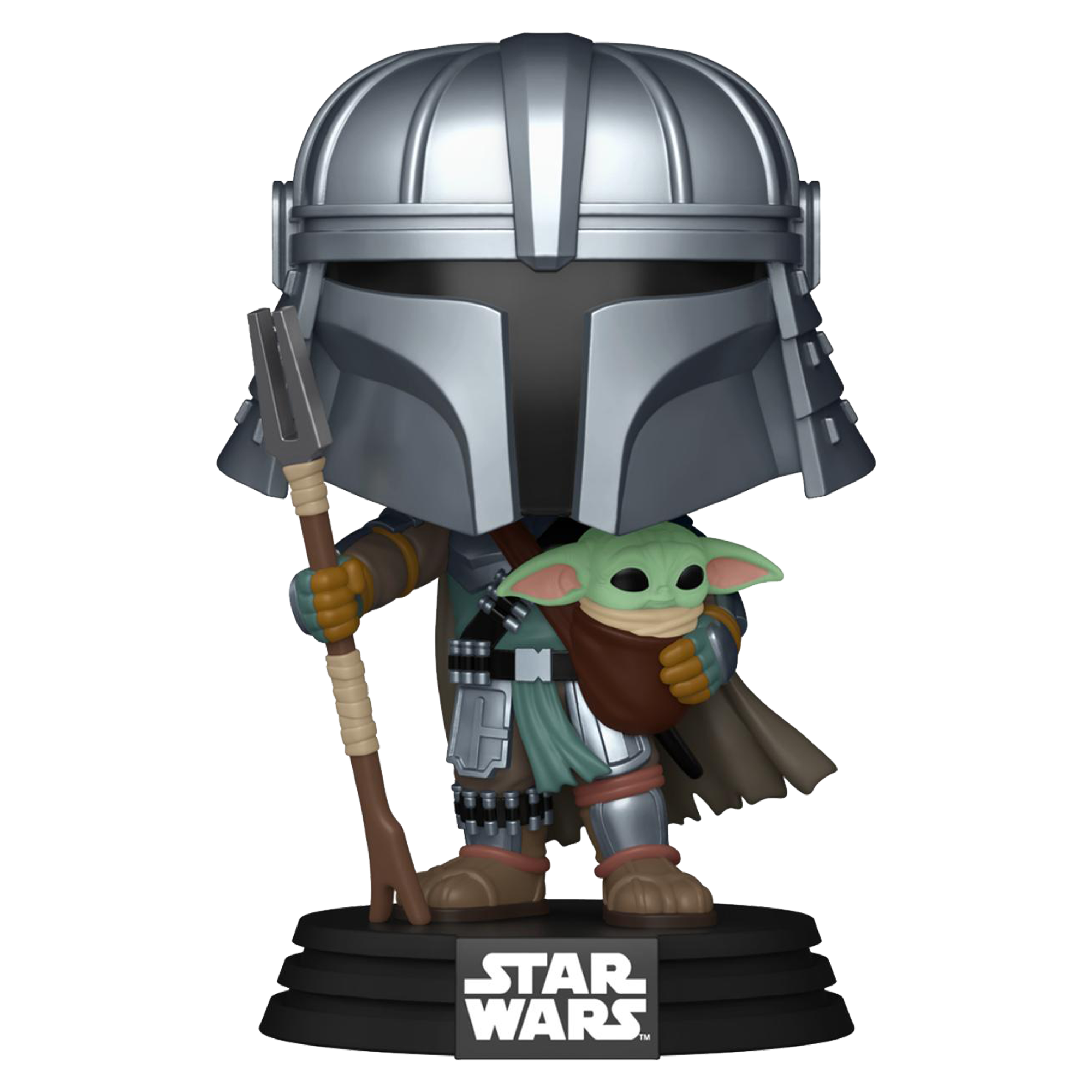 Funko Pop!: Star Wars - Mandalorian With Groku - Impressions (Special Edition) - KOODOO
