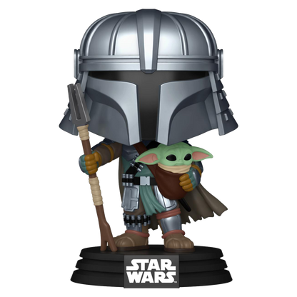 Funko Pop!: Star Wars - Mandalorian With Groku - Impressions (Special Edition) - KOODOO