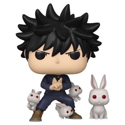 Funko Pop! Animation: Jujutsu Kaisen Shibuya Incident - Megumi Fushiguro with Rabbits - KOODOO
