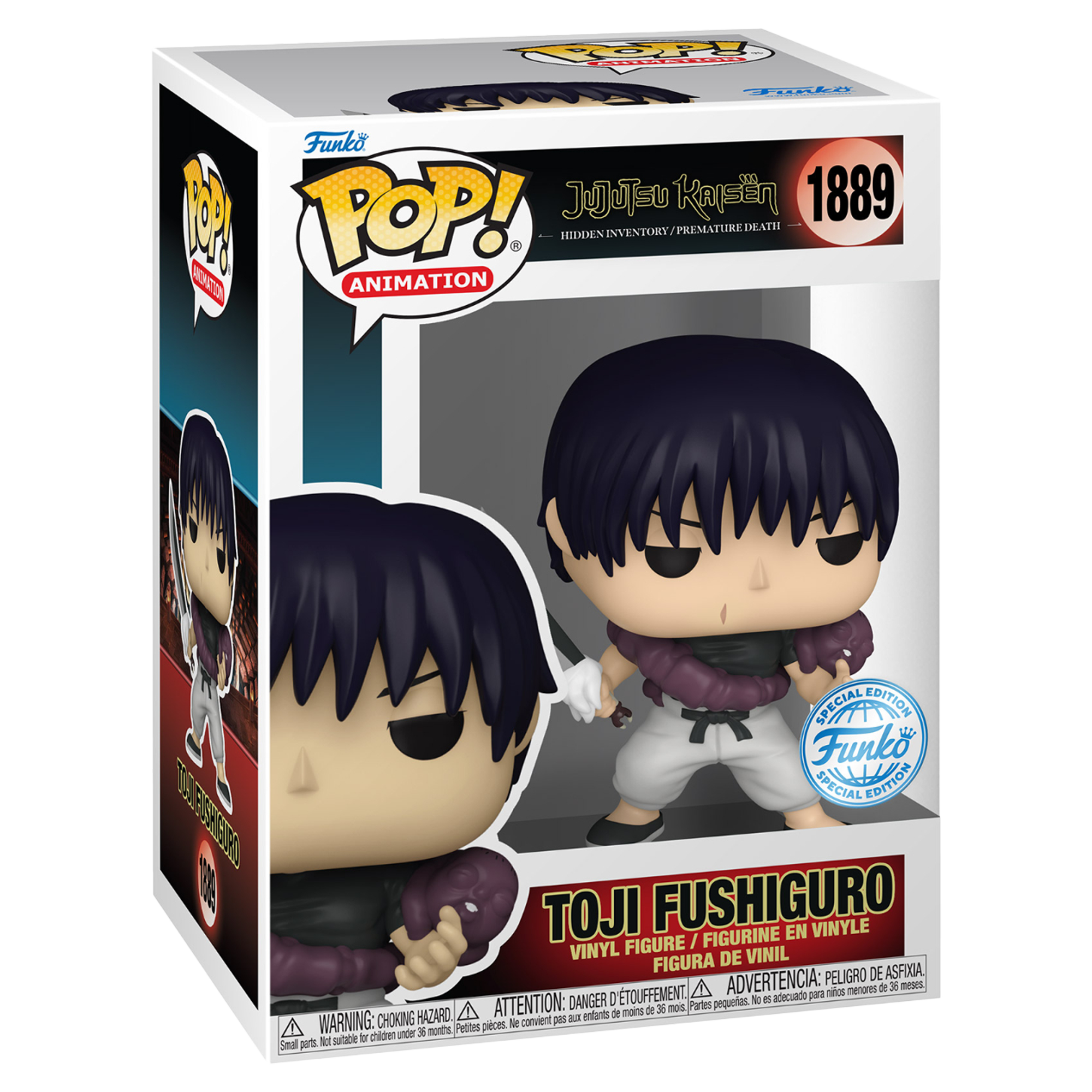Funko Pop! Animation: Jujutsu Kaisen - Toji Fushiguro (Special Edition) - KOODOO