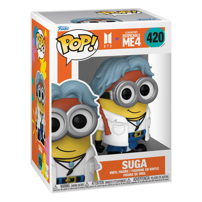 Funko Pop! BTS: Illuminations Despicable Me 4 - Suga (Minion) - KOODOO