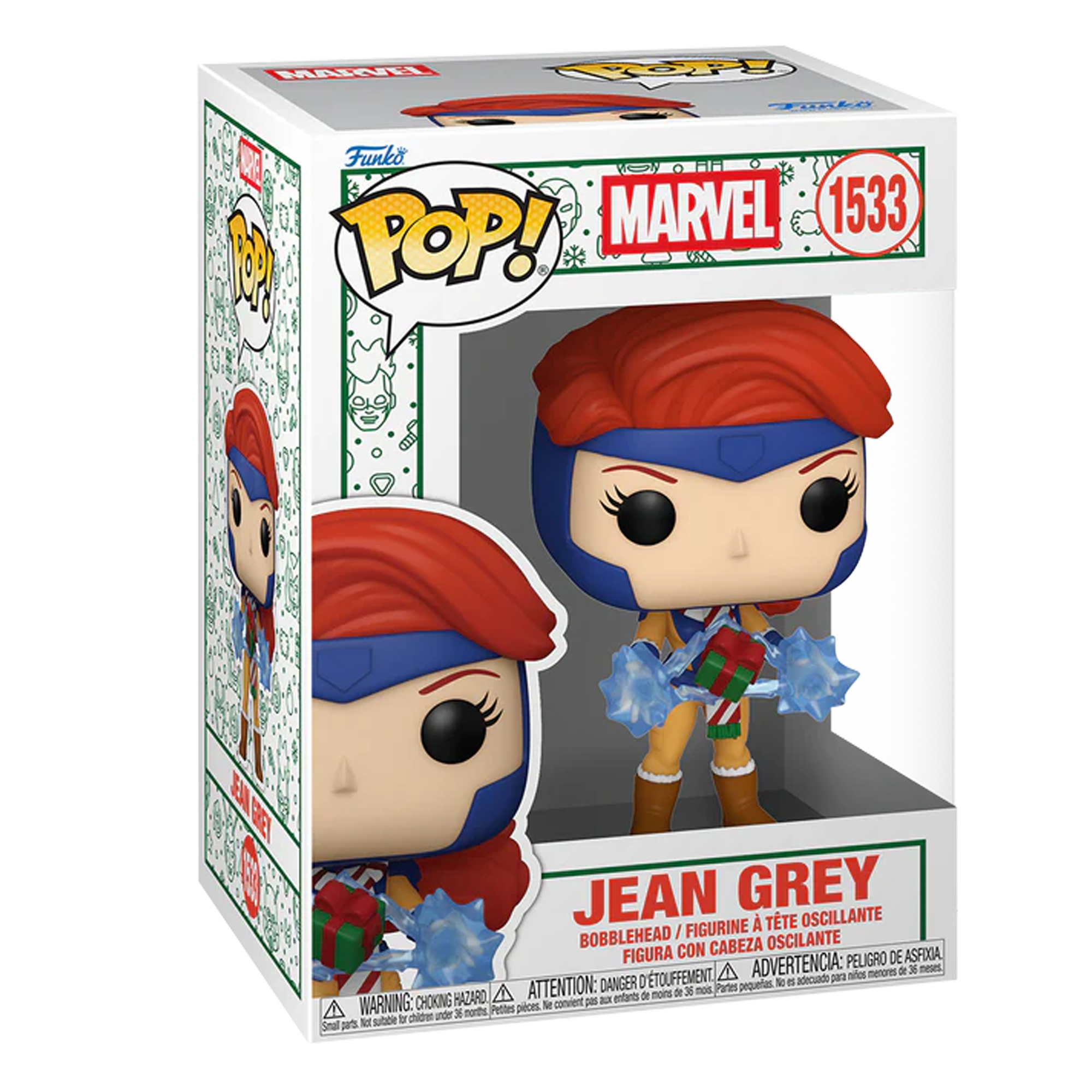 Funko Pop! Marvel: Holiday - Jean Grey with Present