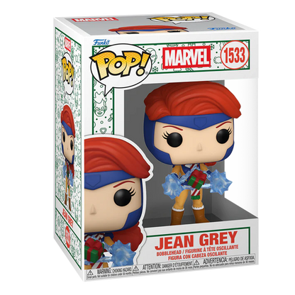 Funko Pop! Marvel: Holiday - Jean Grey with Present
