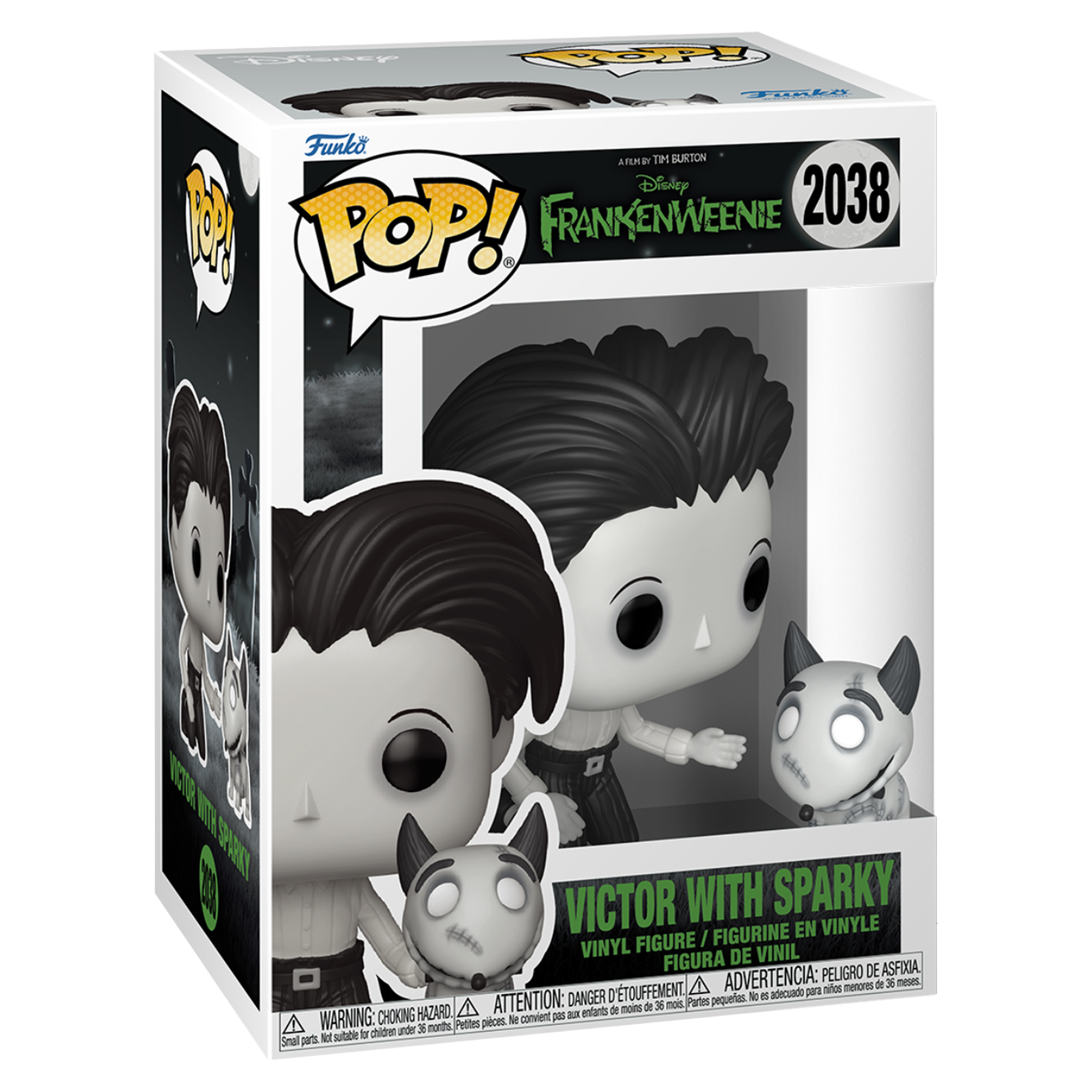 Funko Pop! Disney: A Film By Tim Burton Frankenweenie - Victor with Sparky - KOODOO