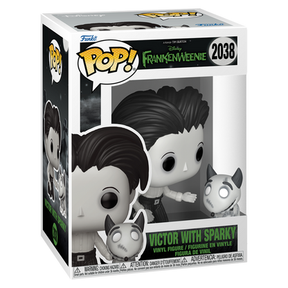 Funko Pop! Disney: A Film By Tim Burton Frankenweenie - Victor with Sparky - KOODOO