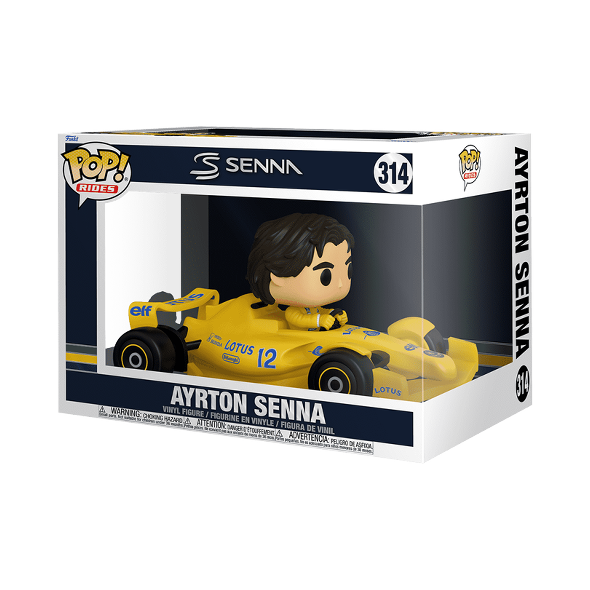 Funko Pop! Super Deluxe Rides:  Lotus - Ayrton Senna - KOODOO