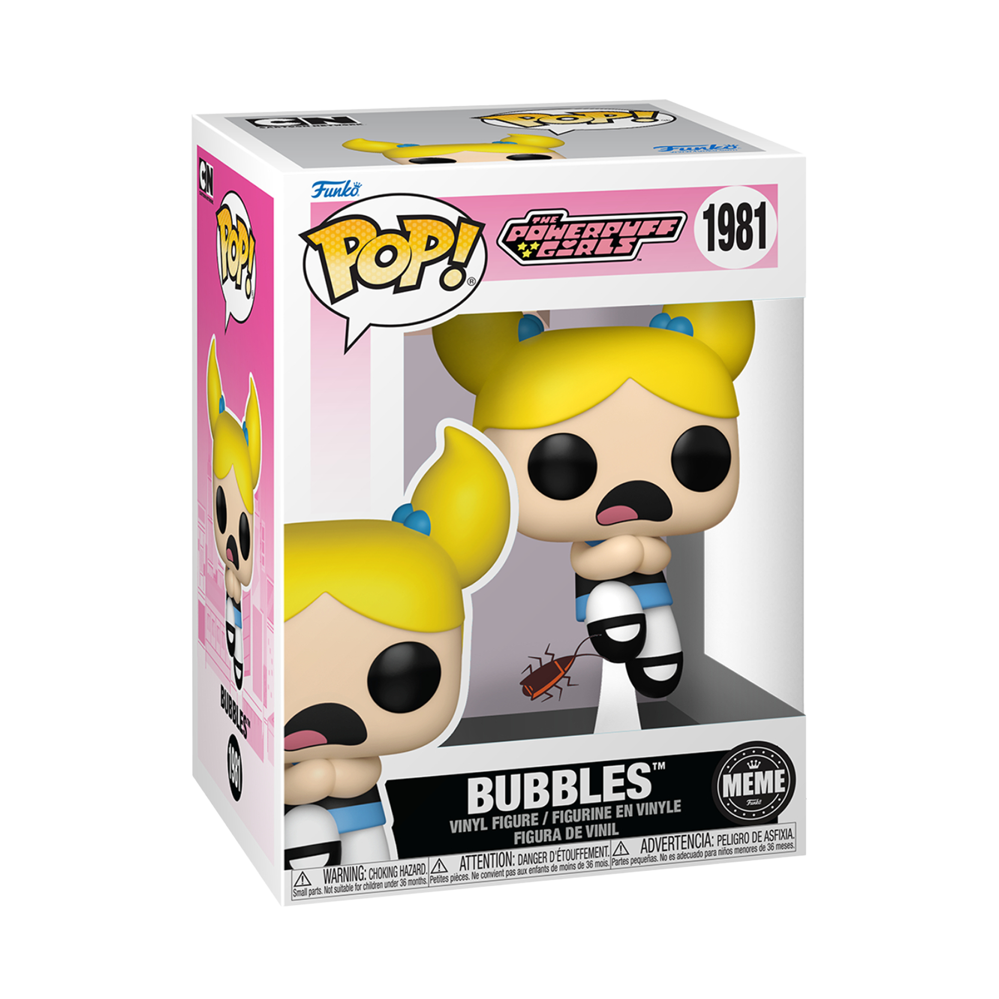 Funko Pop!: The Powerpuff Girls - Bubbles MEME - KOODOO