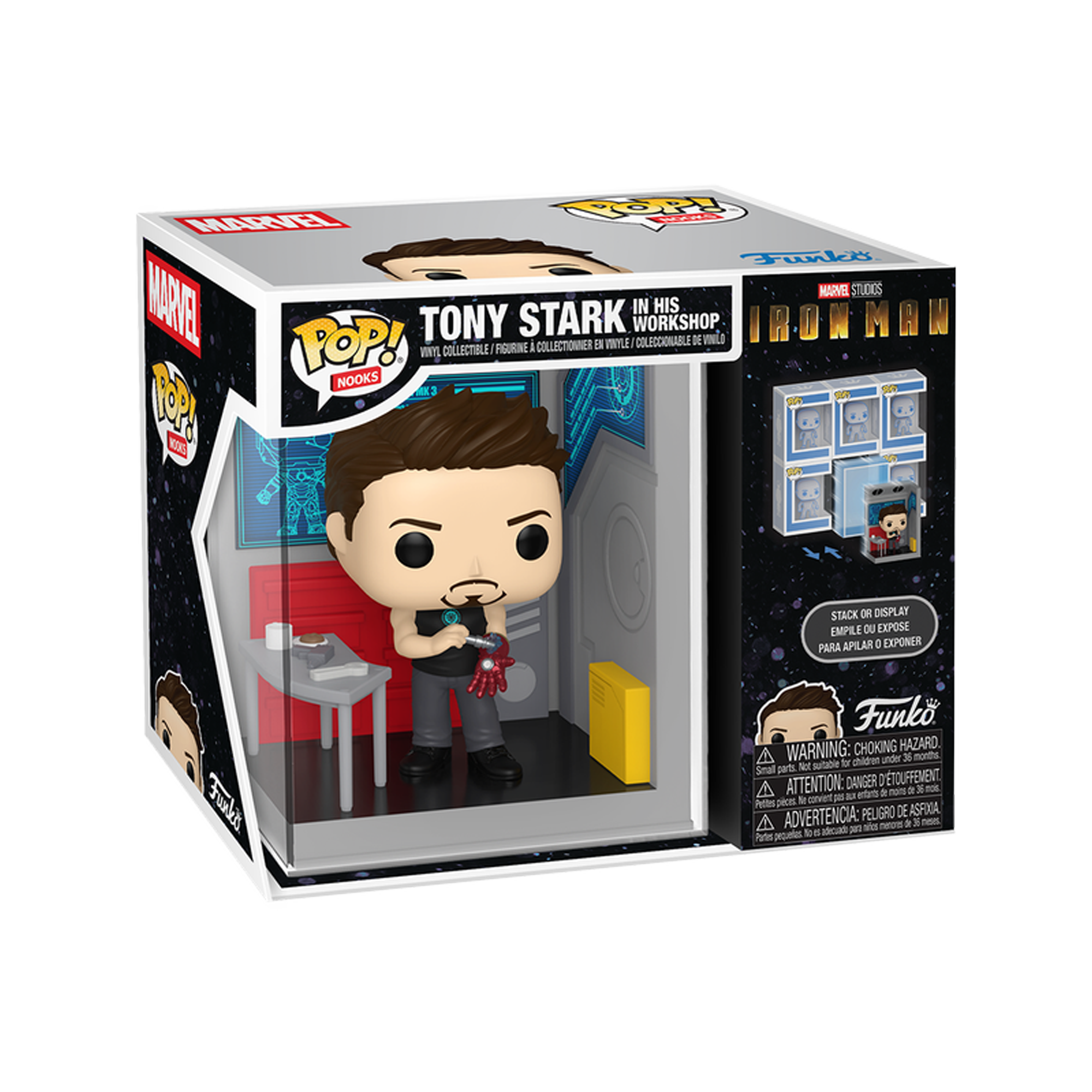 Funko Pop! Nooks: Marvel Studios - Tony Start in his Workshop - KOODOO