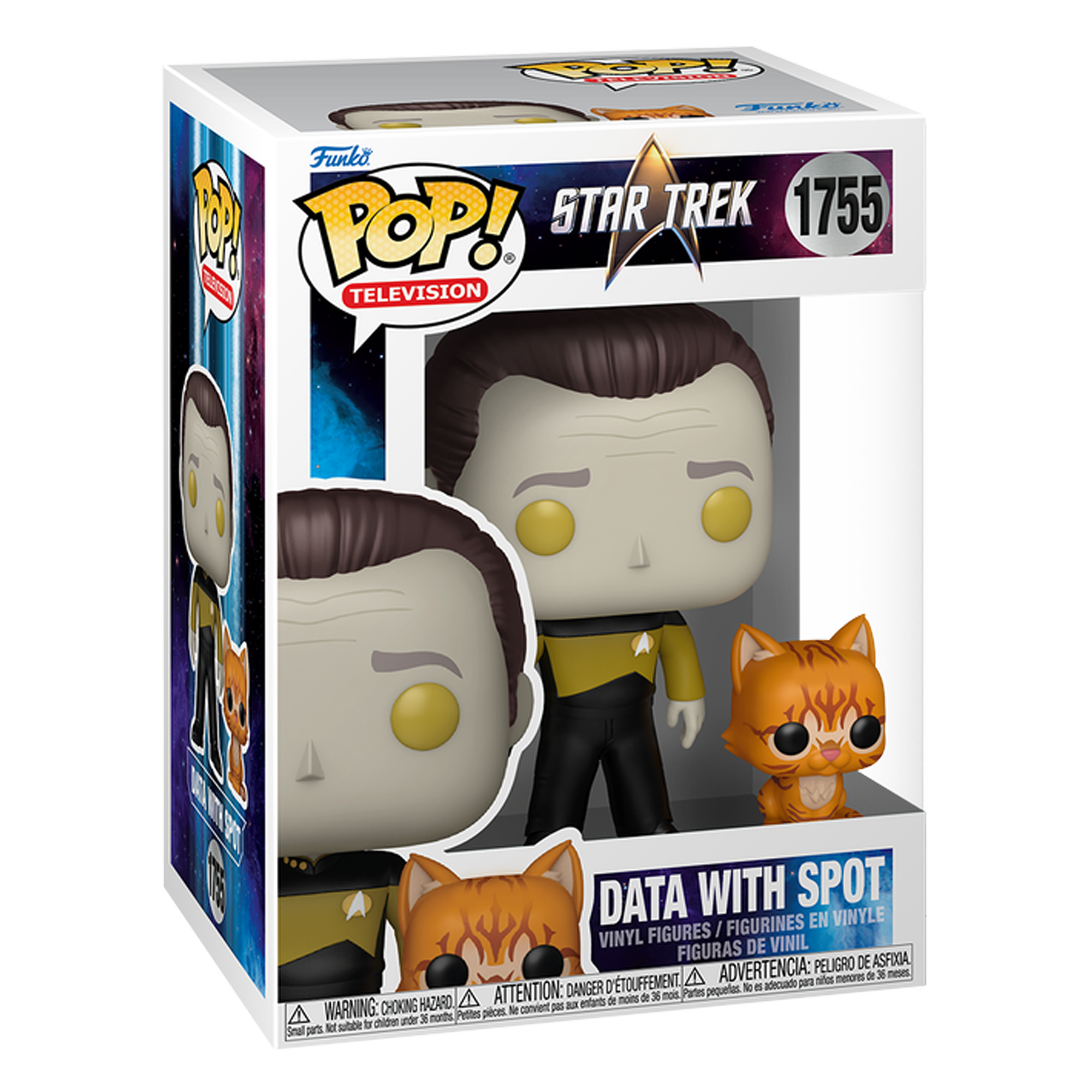Funko Pop! Television: Star Trek - Data With Spot - KOODOO