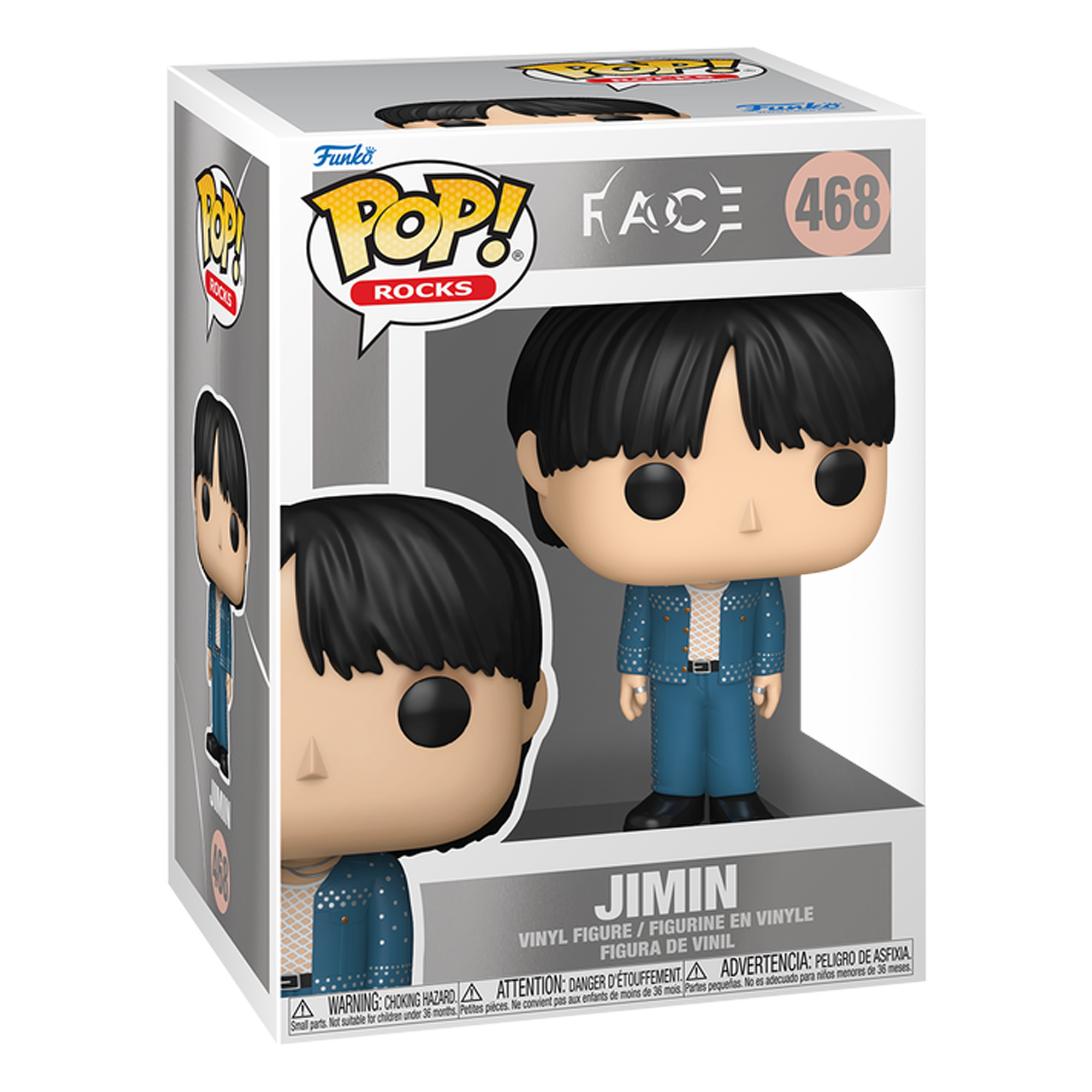 Funko Pop! Rocks: BTS - Face - Jimin (Like Crazy) - KOODOO