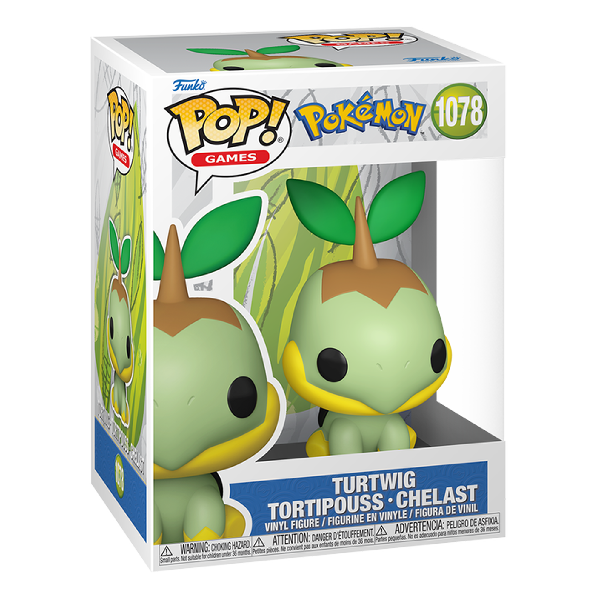 Funko Pop! Games: Pokemon - Turtwig - KOODOO