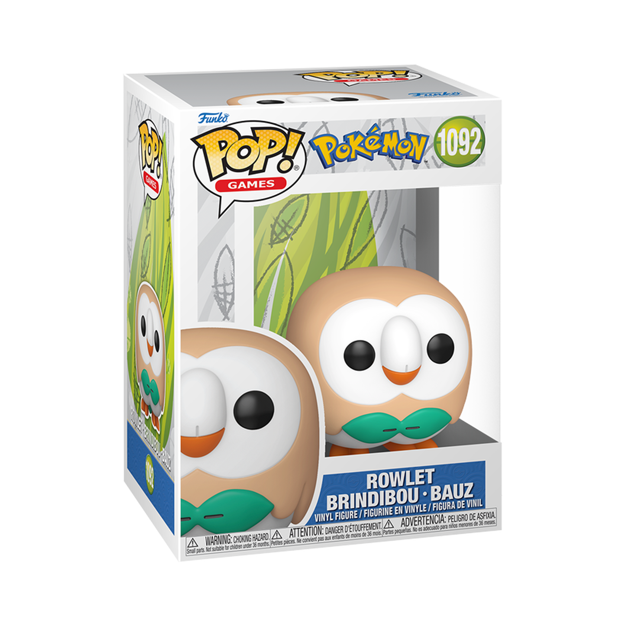 Funko Pop! Games: Pokemon - Rowlet - KOODOO