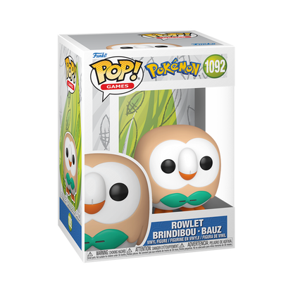 Funko Pop! Games: Pokemon - Rowlet - KOODOO