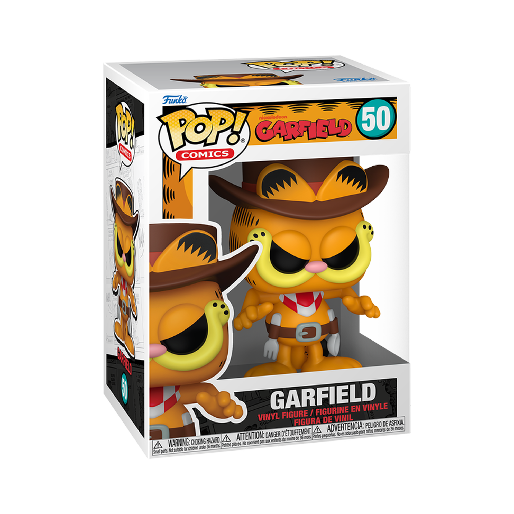 Funko Pop! Comics: Garfield - Garfield (Cowboy) - KOODOO
