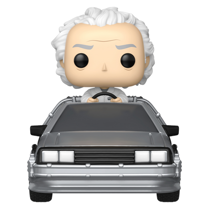 Funko Pop! Deluxe Rides:  Back to the Future 40th Anniversary - Doc with Time Machine - KOODOO
