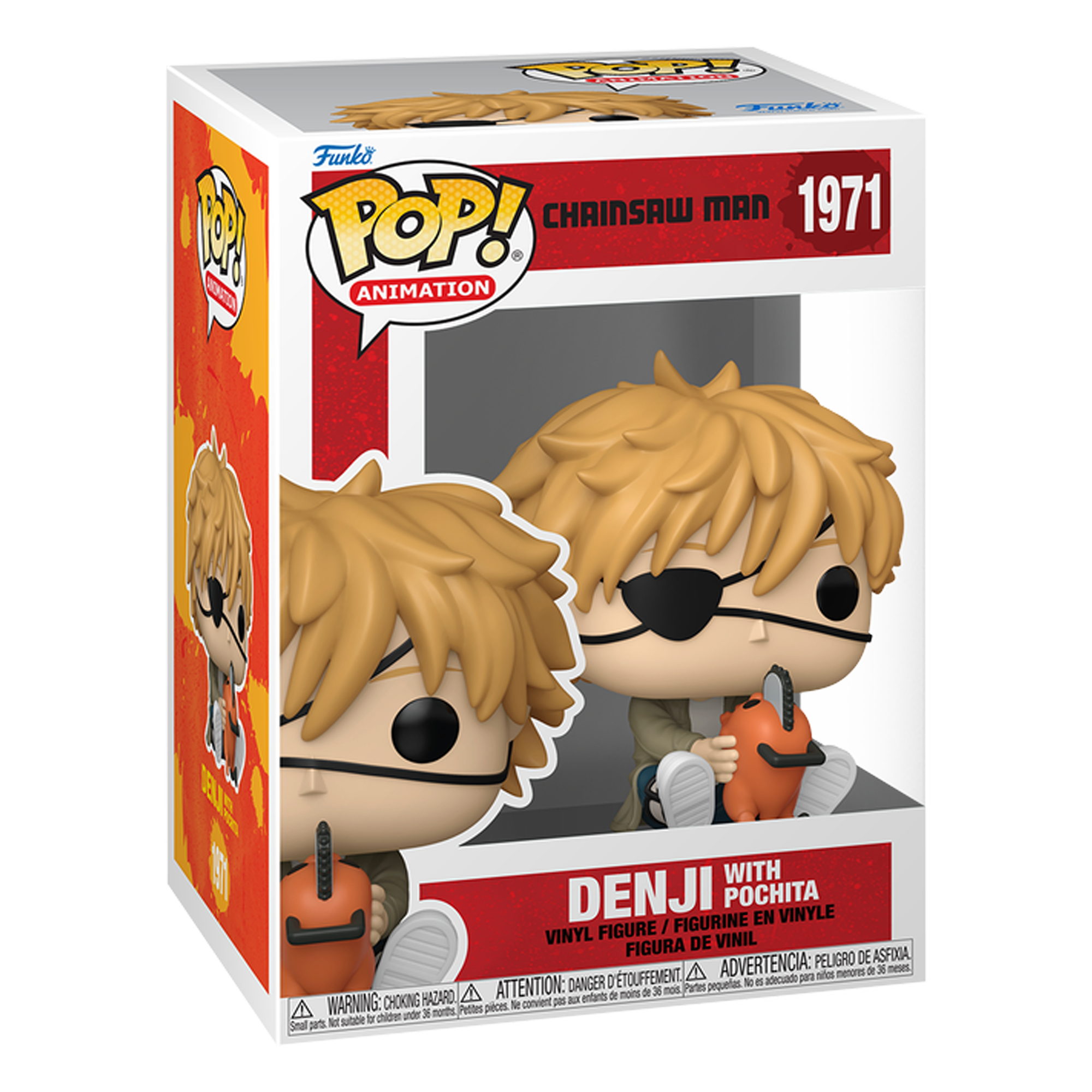 Funko Pop! Animation: Chainsaw Man - Denji With Pochita - KOODOO