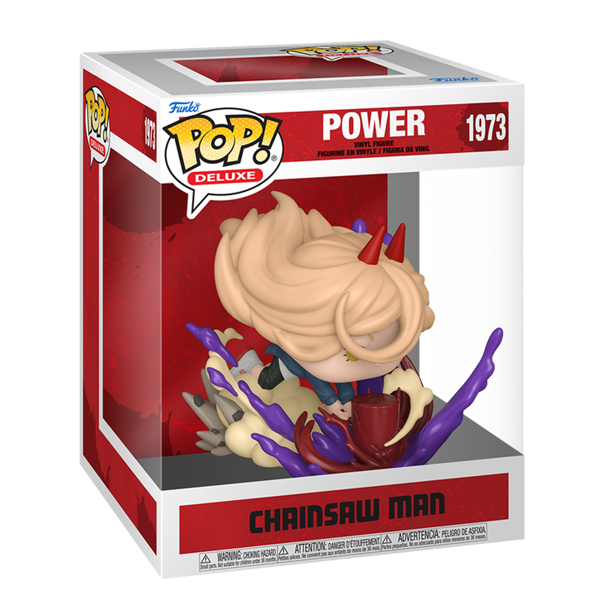 Funko Pop! Deluxe: Chainsaw Man - Power with Blood Hammer - KOODOO