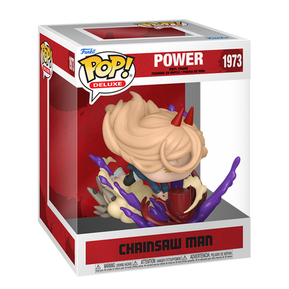 Funko Pop! Deluxe: Chainsaw Man - Power with Blood Hammer - KOODOO