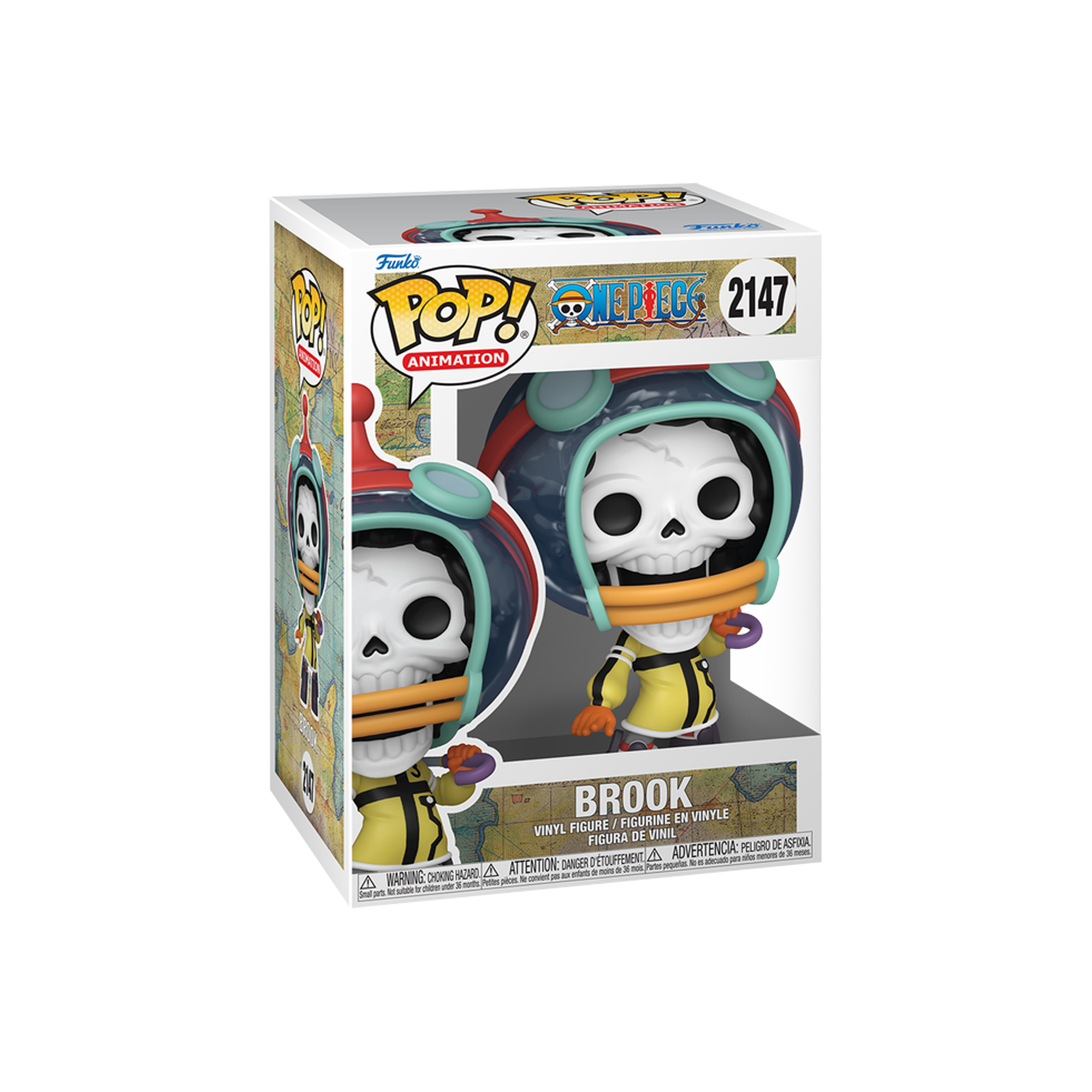 Funko Pop! Animation: One Piece - Brook - Egghead Arc - KOODOO