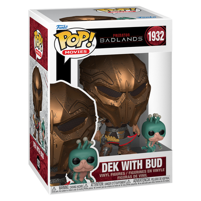Funko Pop! Movies: Predator Badlands - Dek with Bud - KOODOO