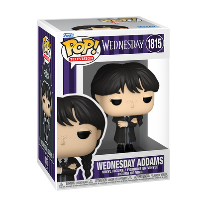 Funko Pop! Television: Wednesday - Wednesday Addams (Black Coat) - KOODOO