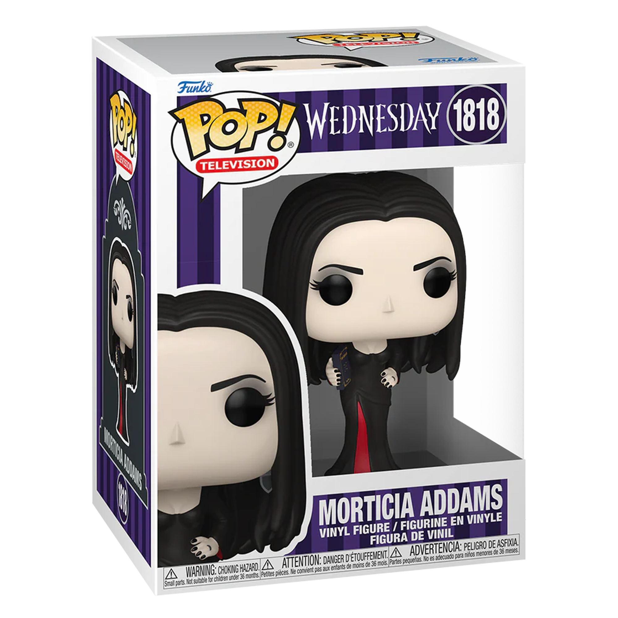 Funko Pop! Television: Wednesday - Morticia Addams With Book of Shadows - KOODOO