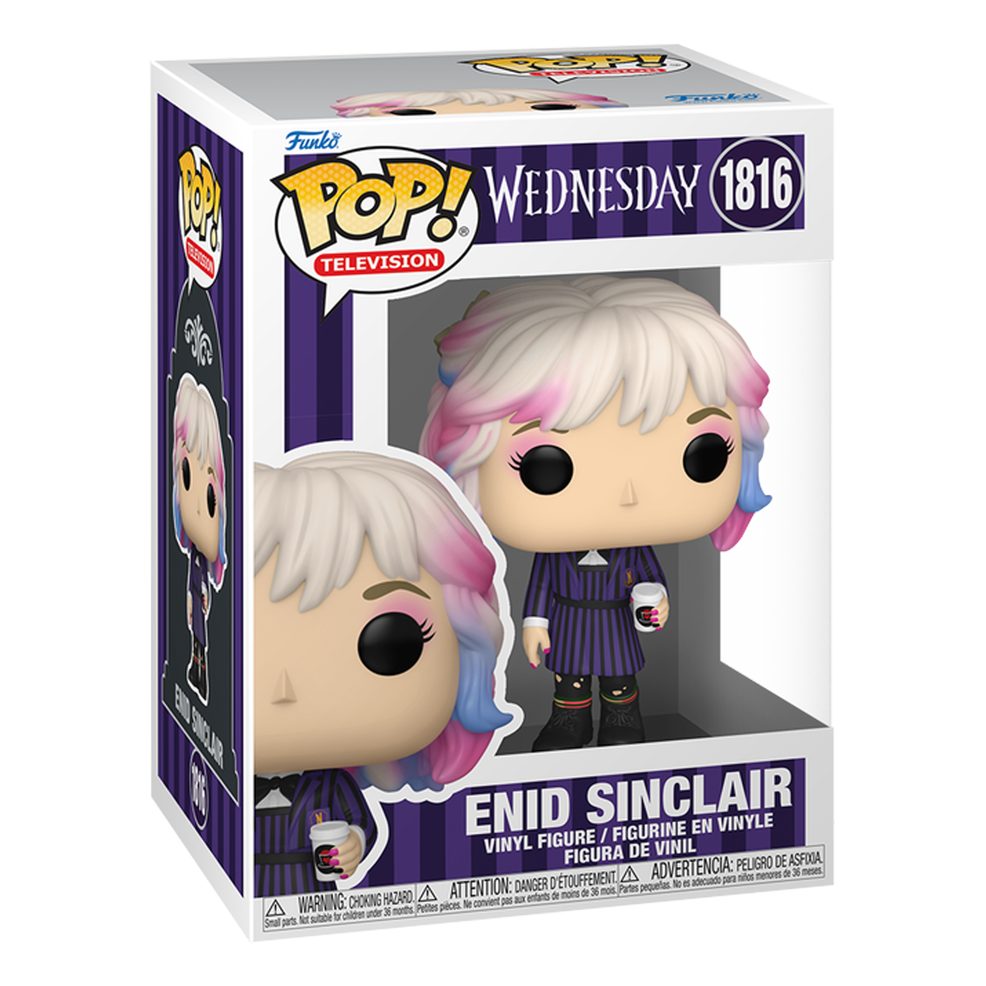 Funko Pop! Television: Wednesday - Enid Sinclair with Coffee - KOODOO