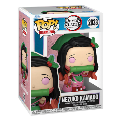 Funko Pop! Plus: Demon Slayer - Nezuko Kamado (Holiday Outfit) - KOODOO