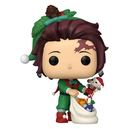 Funko Pop! Plus: Demon Slayer - Tanjiro Kamado (Holiday Outfit) - KOODOO