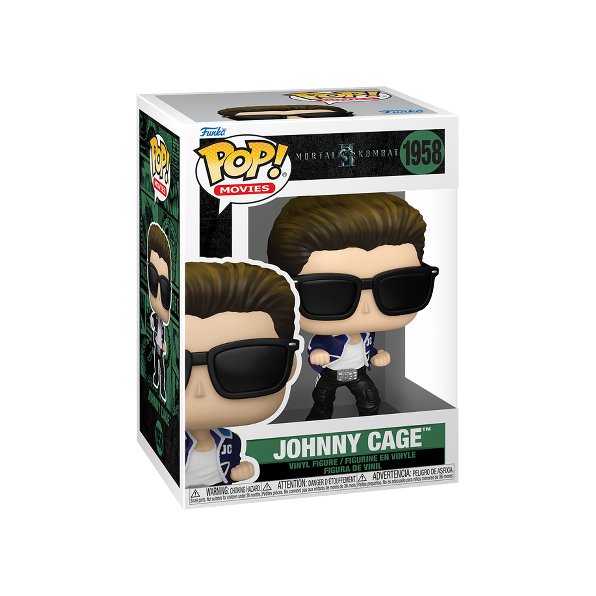 Funko Pop! Movies: Mortal Kombat II - Johnny Cage - KOODOO