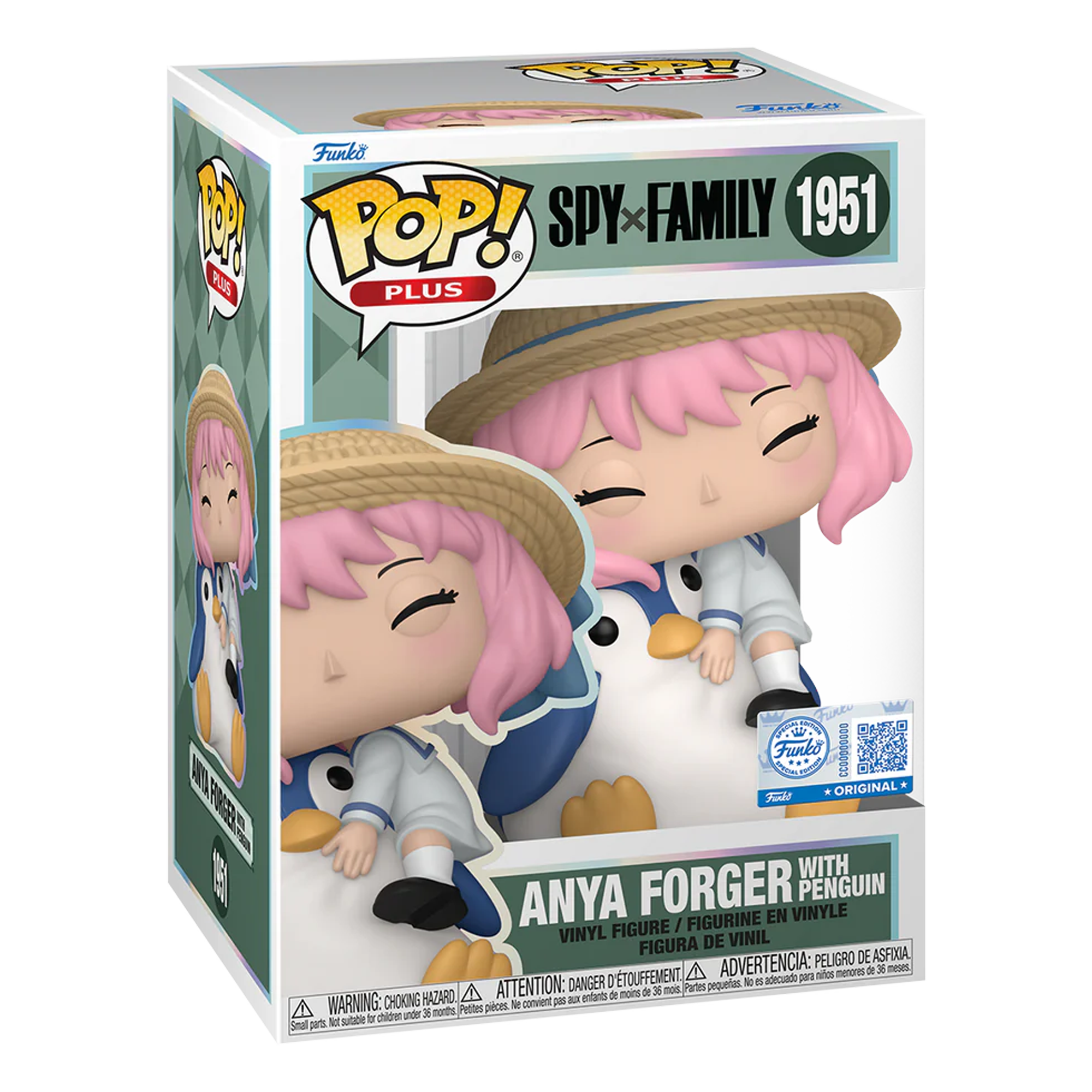 Funko Pop! Plus: Spy x Family - Anya Forger With Penguin (Special Edition) - KOODOO