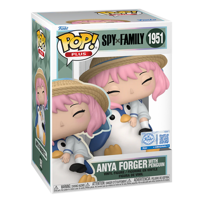 Funko Pop! Plus: Spy x Family - Anya Forger With Penguin (Special Edition) - KOODOO