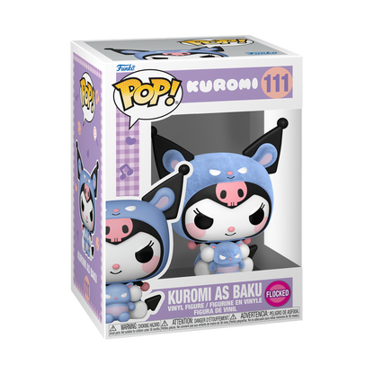 Funko Pop! Kuromi: Kuromi As Baku (Flocked) - KOODOO