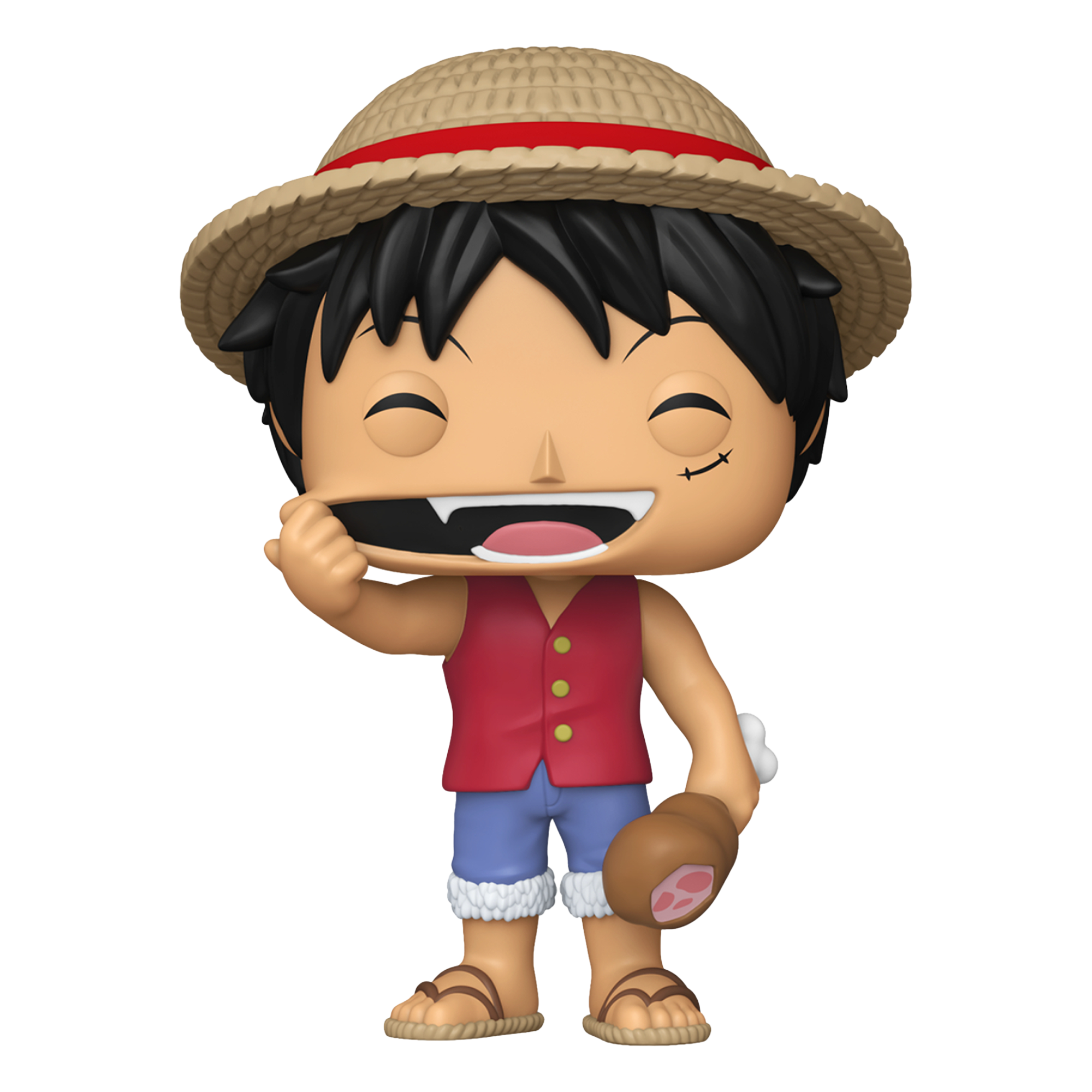Funko Pop! Jumbo: One Piece - Monkey D. Luffy with Meat - 10 Inch - KOODOO