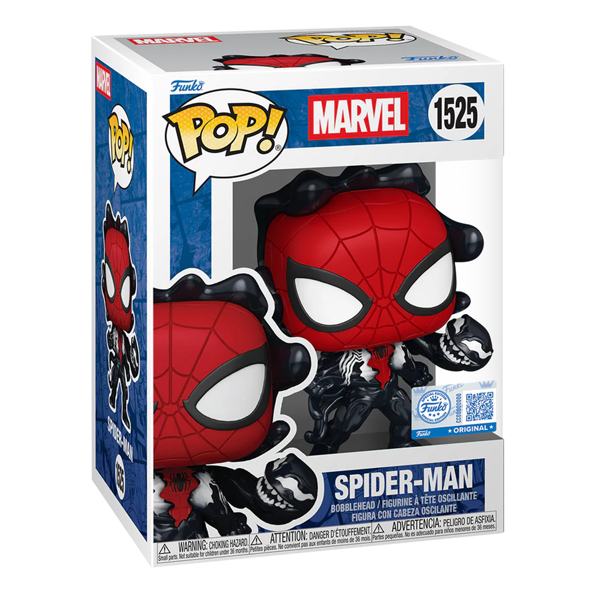 Funko Pop! Marvel: Spider-Man (Symbiote Bonding) (Special Edition) - KOODOO