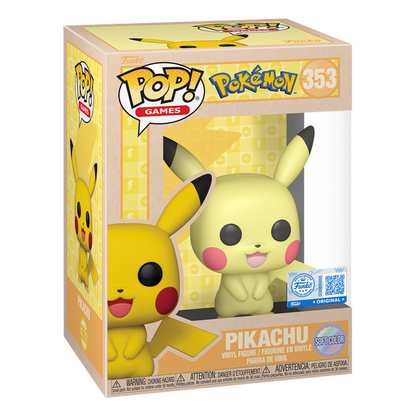 Funko Pop! Games: Pokemon - Pikachu (Soft Color) (Special Edition) - KOODOO