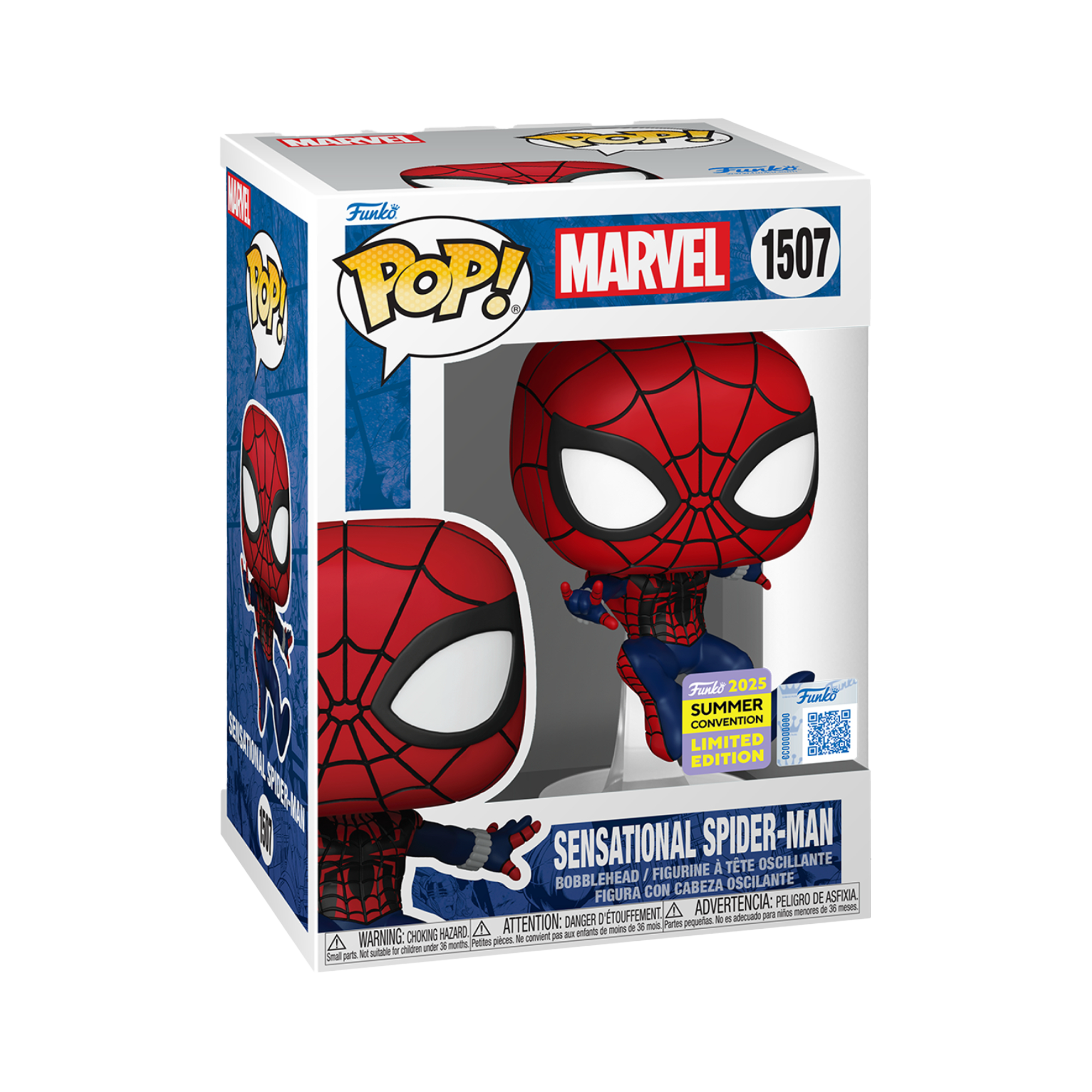 Funko Pop! Marvel: Sensational Spider-Man (Limited Edition) - KOODOO