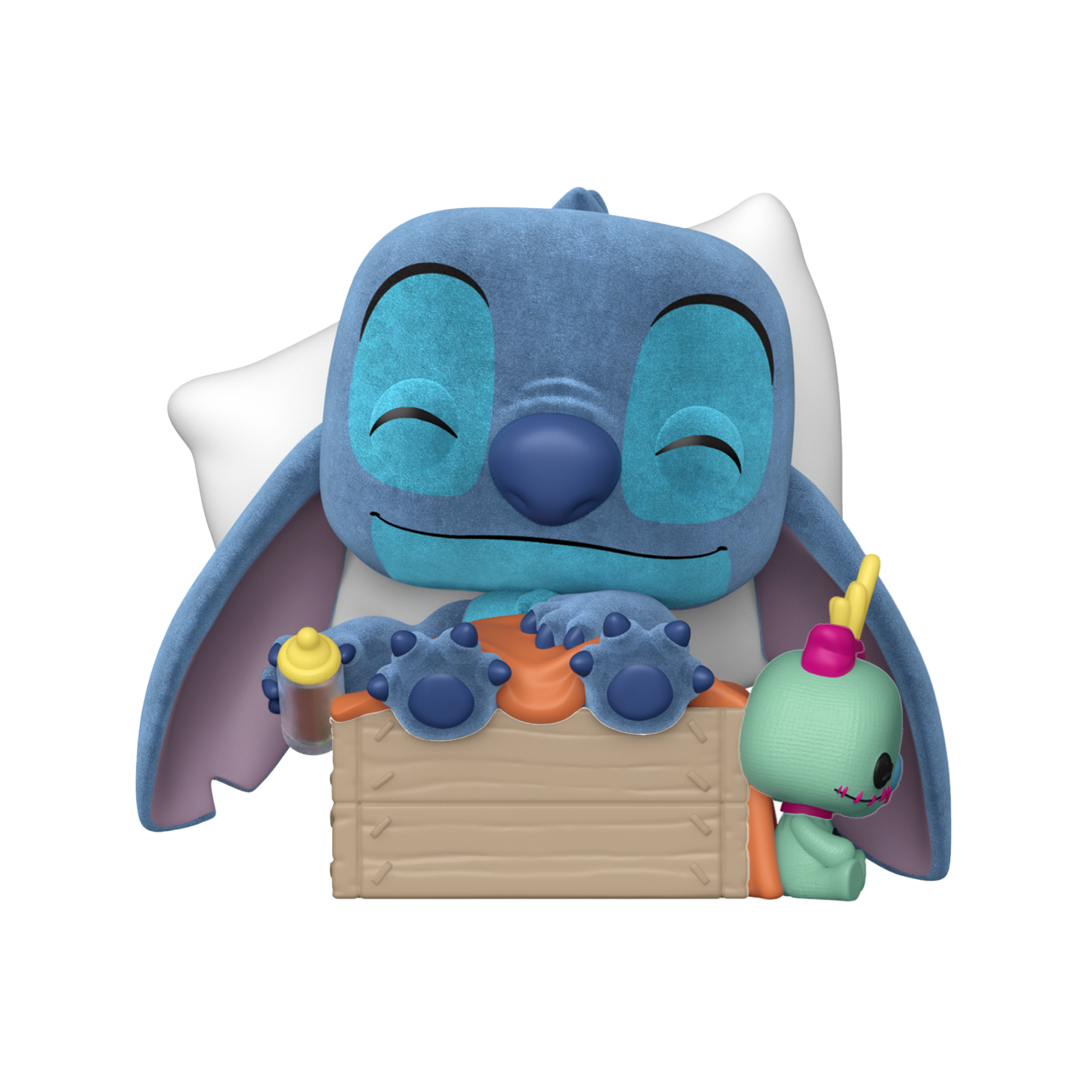 Funko Pop! Plus: Disney Lilo & Stitch - Sleeping Stitch In Box (Flocked - Special Edition) - KOODOO