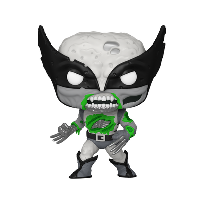 Funko Pop! Marvel Zombies - Zombie Wolverine (Glow in the Dark - Special Edition) - KOODOO
