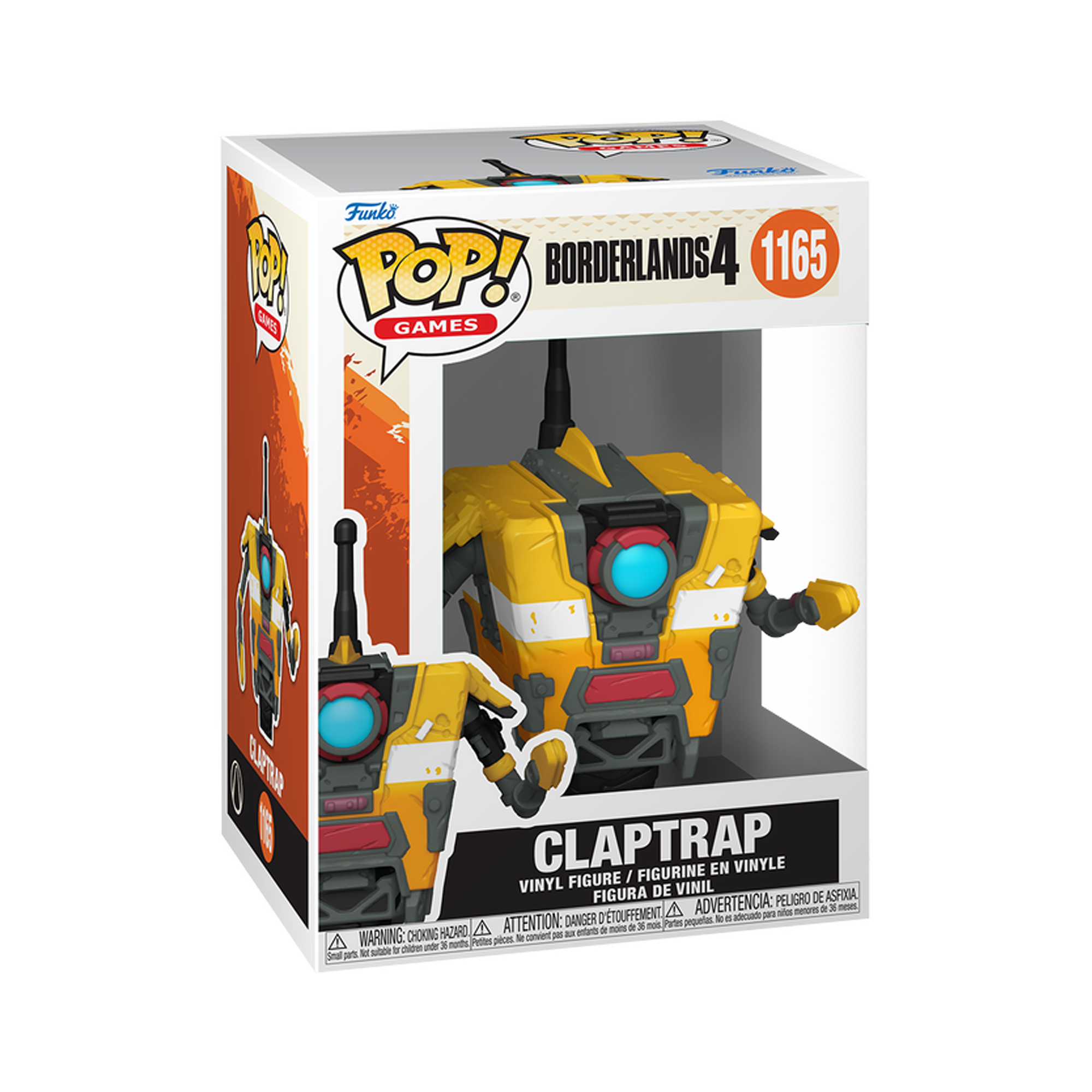 Funko Pop! Games: Borderlands 4 - Claptrap - KOODOO