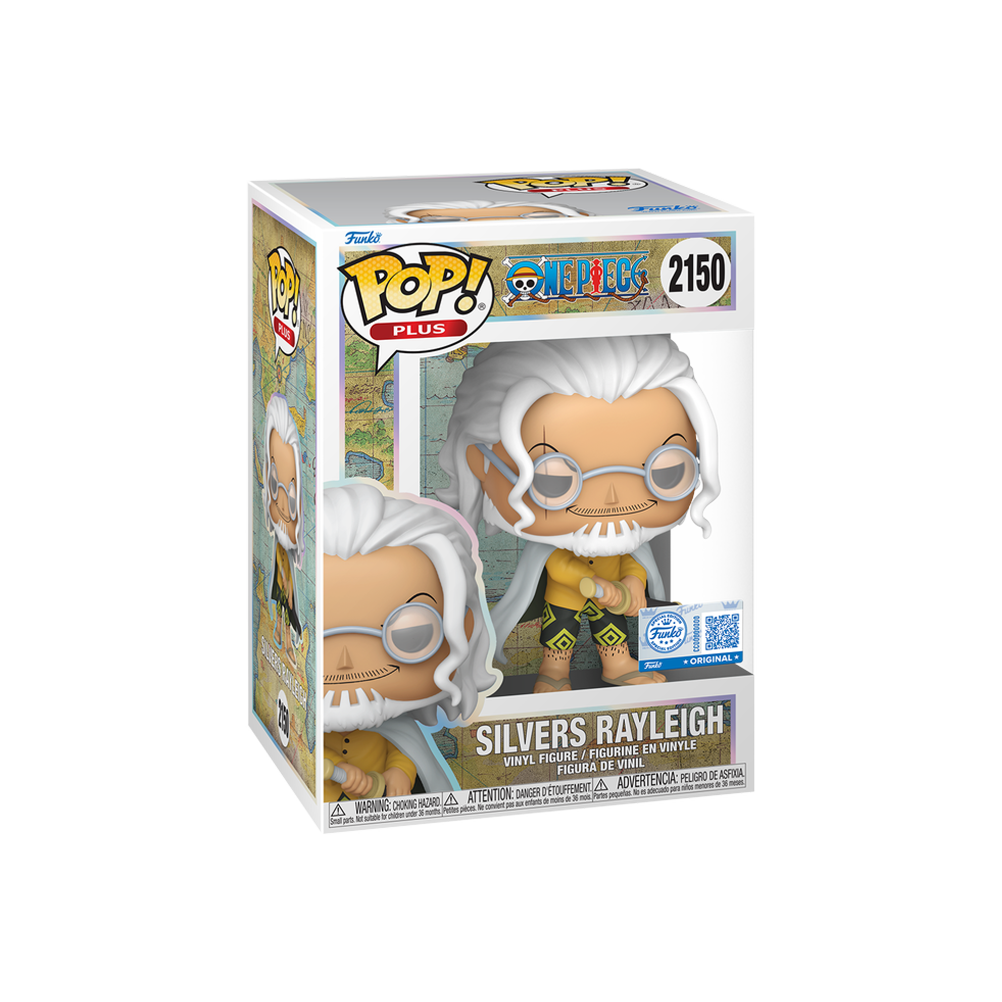 Funko Pop! Plus: One Piece - Silvers Rayliegh