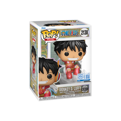 Funko Pop! Plus: One Piece - Monkey D.Luffy - Egghead Arc (Metallic - Special Edition) - KOODOO