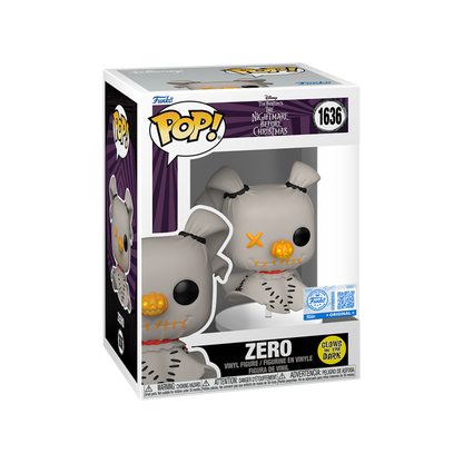 Funko Pop! Tim Burton's The Nightmare Before Christmas - Zero (Glow in the Dark - Special Edition) - KOODOO