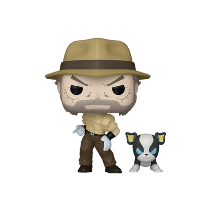 Funko Pop! Animation: JoJo's Bizarre Adventure - Joseph Joestar with Iggy - KOODOO